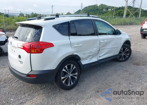 2015 Toyota Rav4 Limited z USA, uszkodzony, nr VIN 2T3DFREV6FW398036